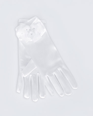 Paul Costelloe Living Pearl And Flower Gloves